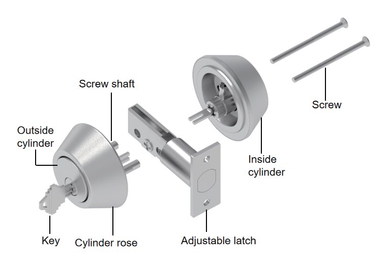 DLD102 exploded view