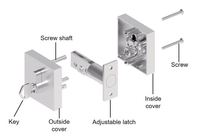DLD124 exploded view