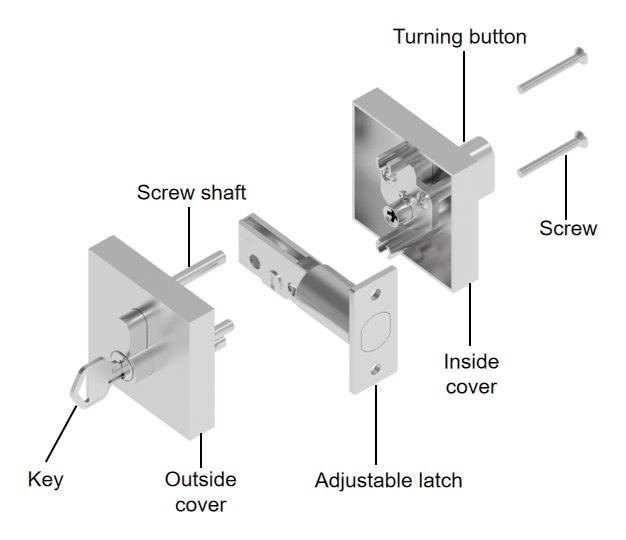 DLD125 exploded view